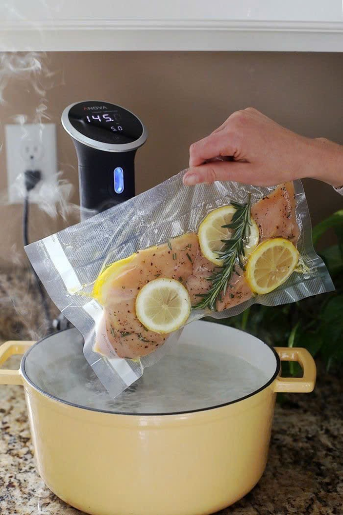 Gà nấu bằng sous vide siêu ngon
